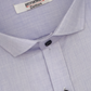 Cotton Tanmay Satin Grey Color Full Sleeves Formal Shirt for Men's